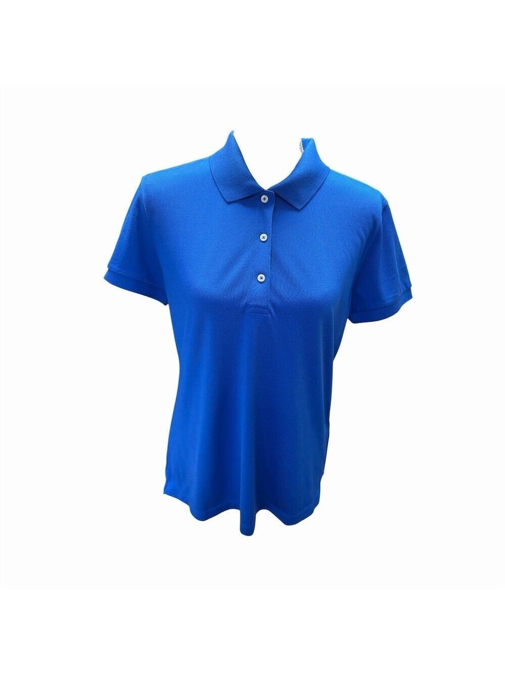 Tory Sport Tory Burch Polo Shirt Womens S Cobalt Blue Short Sleeve Golf